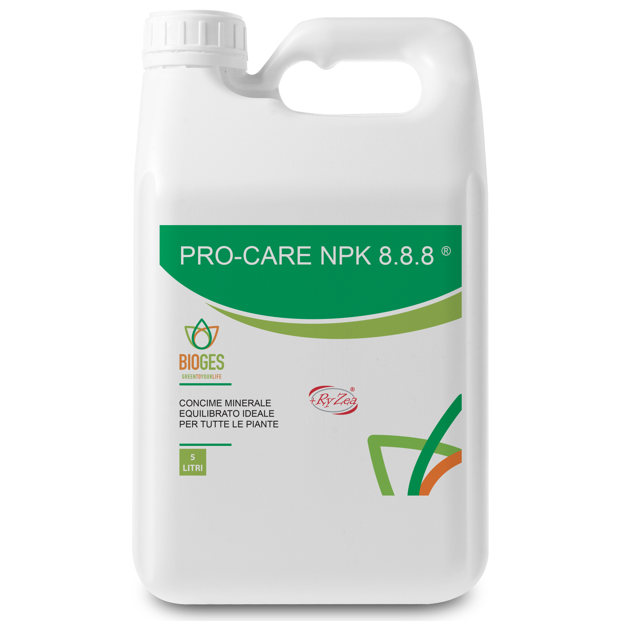 盆景肥料 Pro Care Npk 8 8 8 5 Lt储罐